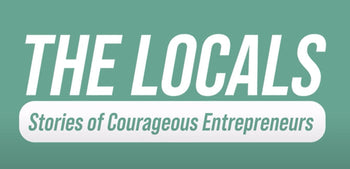 The Locals logo with tagline 
