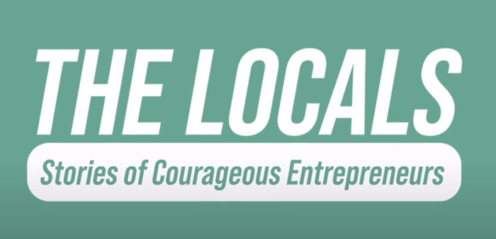 The Locals logo with tagline 