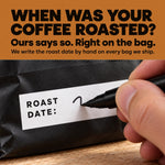 Gigawatt Coffee Santa Hedwirges Brazilian - we write the roast date by hand on every bag we ship, so you never guess how long it sat on a shelf.