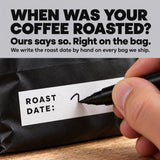 Gigawatt Coffee Cameroon Mount Oku - we write the roast date by hand on every bag we ship, so you never guess how long it sat on a shelf.