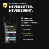 Gigawatt Coffee Kite and Key Blend guarantee - never bitter, never burnt. No hoops, no sending anything back, no runaround.