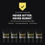 The Gigawatt Guarantee: never bitter, never burnt. If it's ever not, tell us and we'll make it right