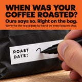 Gigawatt Coffee Static Resistor Decaf - we write the roast date by hand on every bag we ship, so you never guess how long it sat on a shelf.