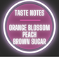 Taste notes of Gigawatt Costa Rican Tarrazu, Single Origin Coffee, Orange Blossom, Peach, Brown Sugar.