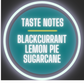 Taste notes of Gigawatt Sigri Estate Peaberry Coffee, Black Currant, Lemon Pie, Sugarcane.